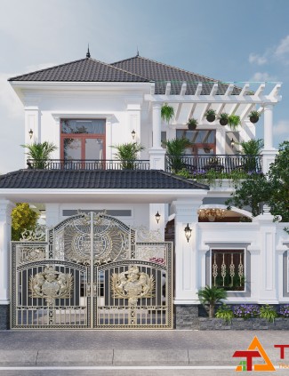 NHÀ PHỐ TÂN CỔ ĐIỂN ANH NINH - CHỊ HƯƠNG, TẠI PHÚ MỸ, BRVT