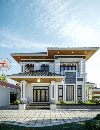 BIỆT THỰ 2 TẦNG MÁI NHẬT SANG TRỌNG