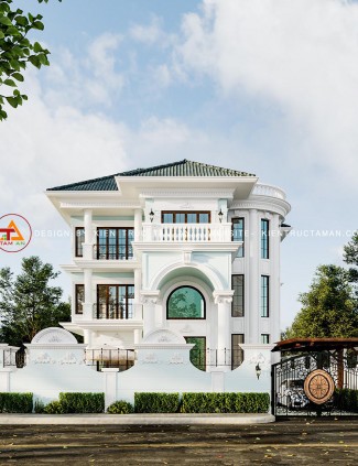 BIỆT THỰ TÂN CỔ ĐIỂN 3 TẦNG