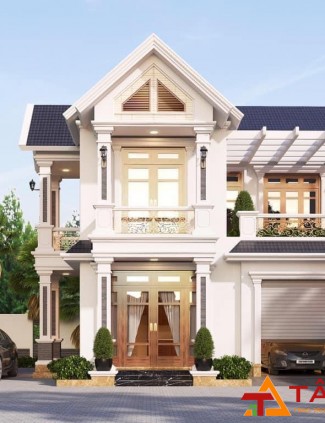 BIỆT THỰ MÁI THÁI HAI TẦNG TẠI BÌNH DƯƠNG
