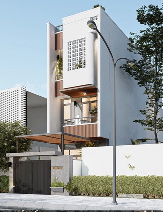 NHÀ PHỐ 3 TẦNG HIỆN ĐẠI 