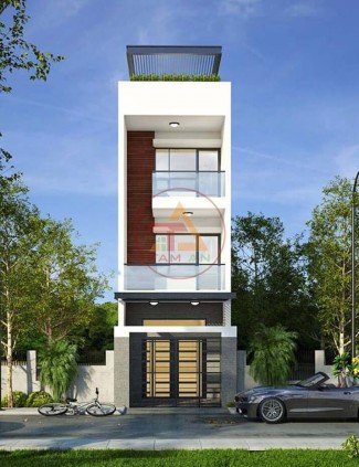 NHÀ PHỐ 3 TẦNG ,1 TUM HIỆN ĐẠI