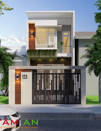NHÀ PHỐ 5X18M HIỆN ĐẠI TẠI NGỌC HÀ, PHÚ MỸ.