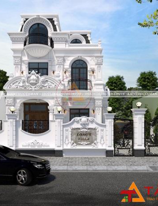 BIỆT THỰ CỔ ĐIỂN KIỂU PHÁP TẠI HỘI BÀI, PHÚ MỸ, BRVT