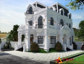 Công ty chuyên thi công và thiết kế biệt thự tân cổ điển đẹp Phú Mỹ
